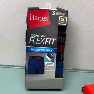 Hanes Men's Comfort Flex Fit Boxer Briefs - XL 3-pack